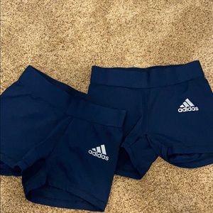 navy adidas spandex